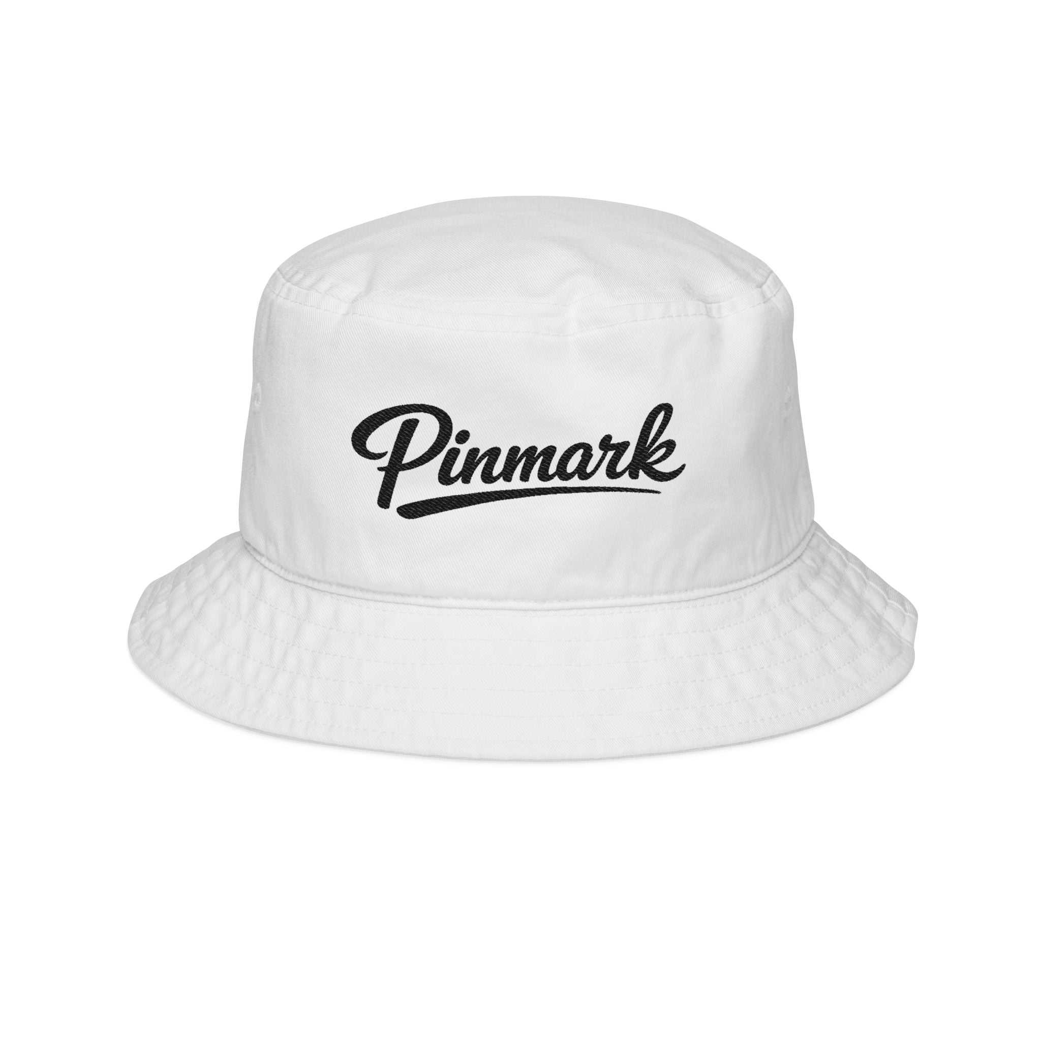 Pinmark Embroidered Bucket Hat